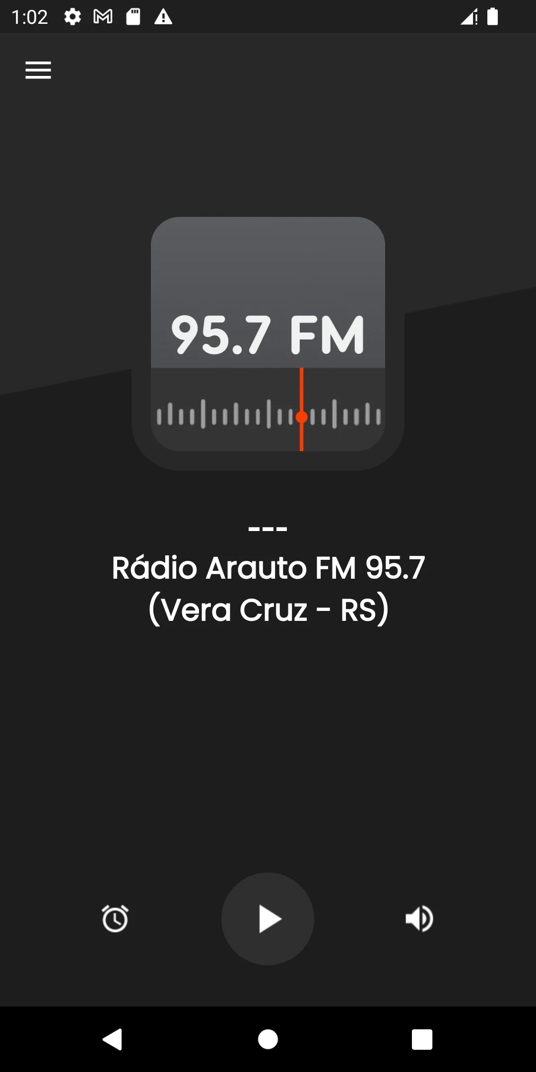 Rádio Arauto FM 95.7 screenshot